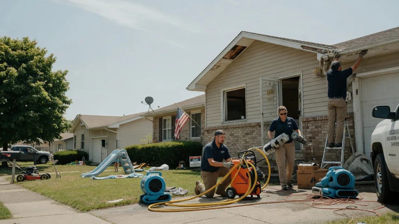 Water Damage Restoration in Thornville, OH near me